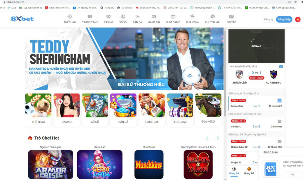 Sản Phẩm Và Dịch Vụ Nổi Bật Tại 8xbet